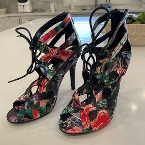 Madden Girl lace up heels